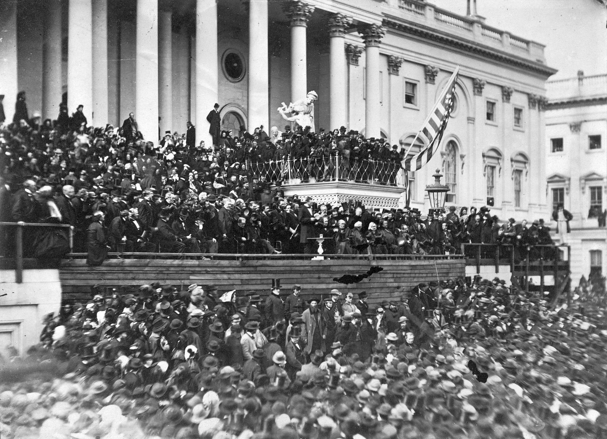 An image from Lincoln's second inaugural address