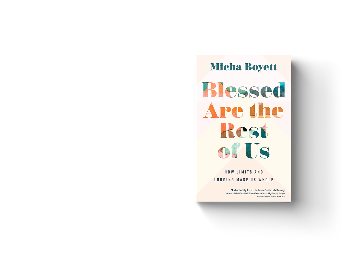A mockup of blest are the rest of us book