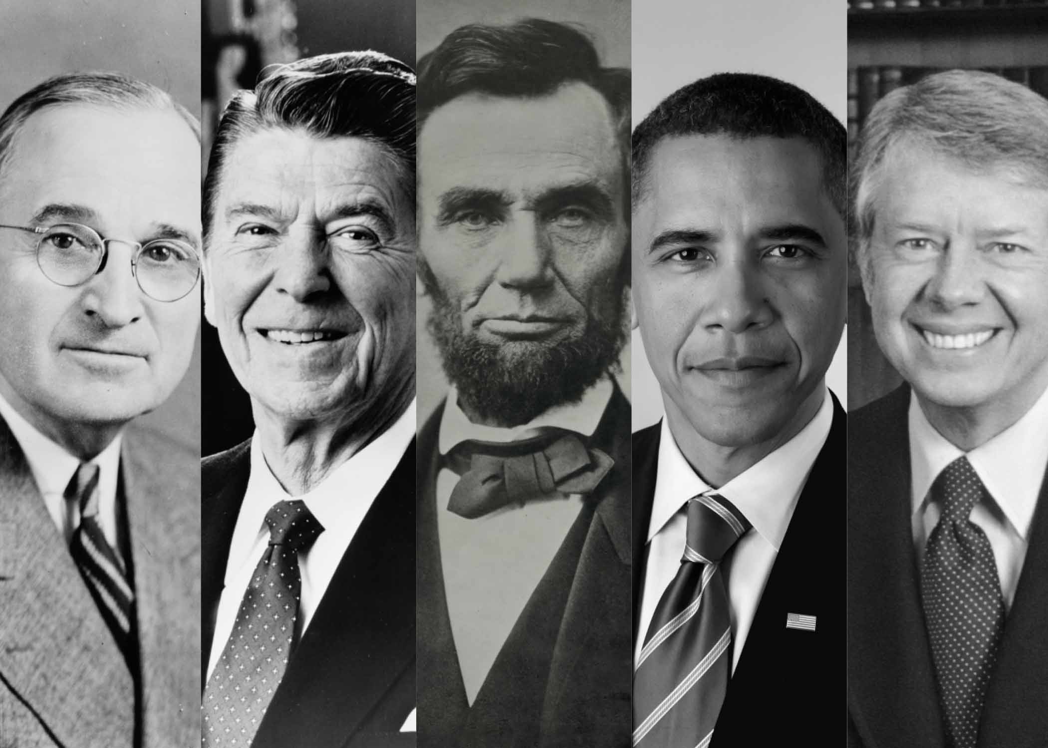 Collage of US presidents