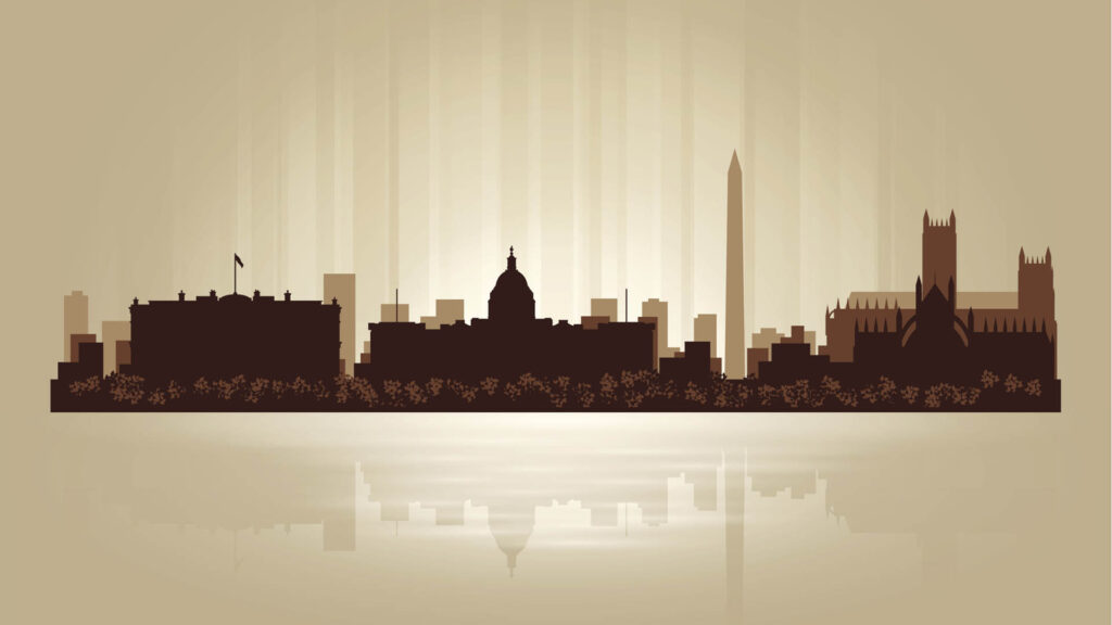 Illustration of Washington D.C. — Alternative Economy